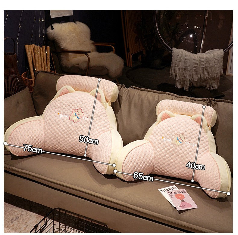 Cute Reading Support Plush Pillow